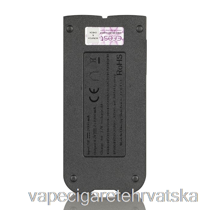 Vape Hrvatska Efest Slim K2 Punjač Za Baterije S Dva Utora