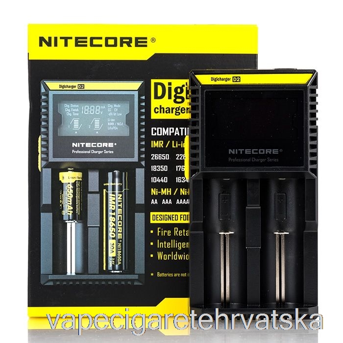 Punjač Baterije Vape Hrvatska Nitecore D2 (2-bay)