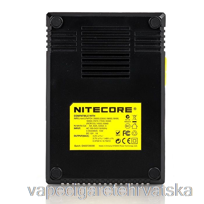 Punjač Baterije Vape Hrvatska Nitecore D4 (4-bay)