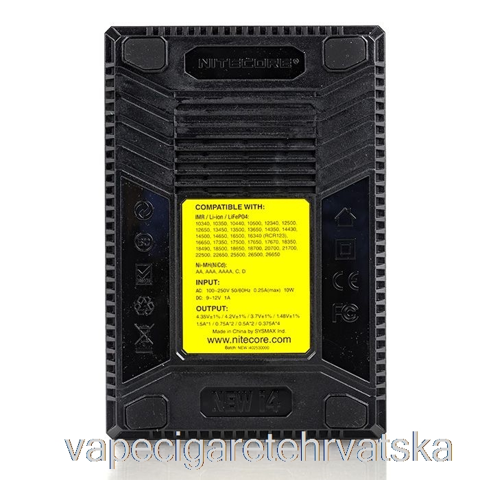 Vape Hrvatska Nitecore I4 Punjač Baterije V2 (4-bay)