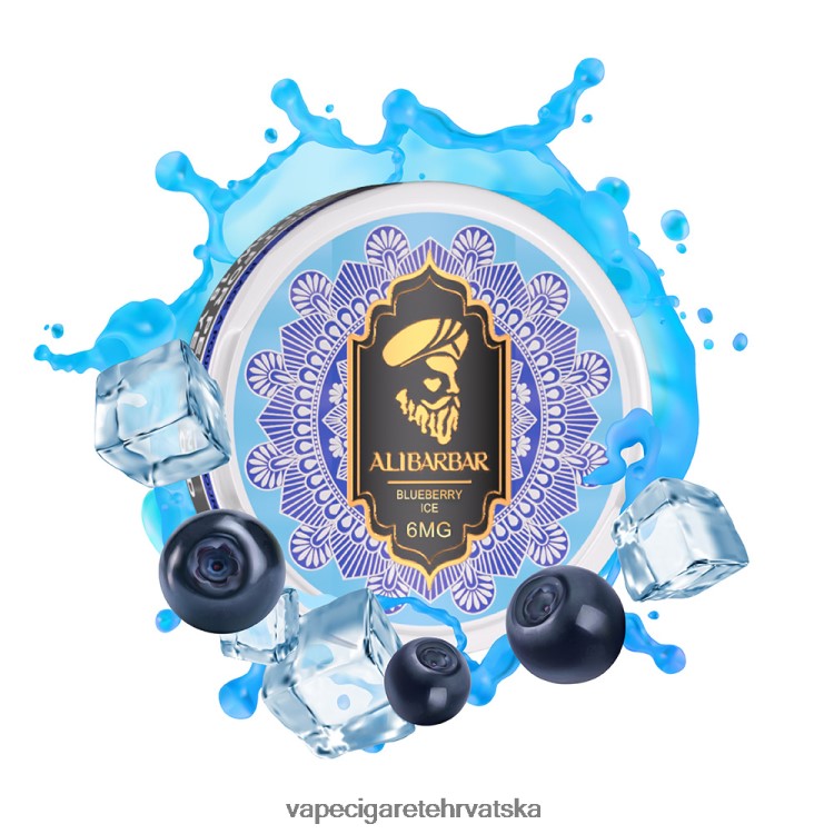 Jednokratni Vape Hrvatska - Alibarbar nikotinske vrećice trešnja šipak DV220082