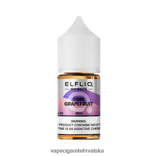Vape 10000 Puffs - ELFBAR ELFLIQ nic sol 30 ml ružičasti grejp 84JN0824