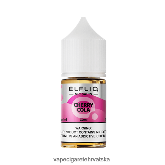 Vape 10000 Puffs - ELFBAR ELFLIQ nic sol 30 ml trešnja 84JN0814