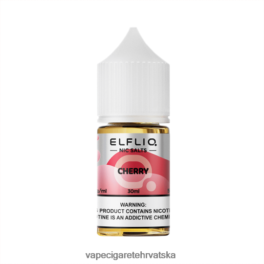 Vape Cigarete - ELFBAR ELFLIQ nic sol 30 ml trešnja 84JN0813