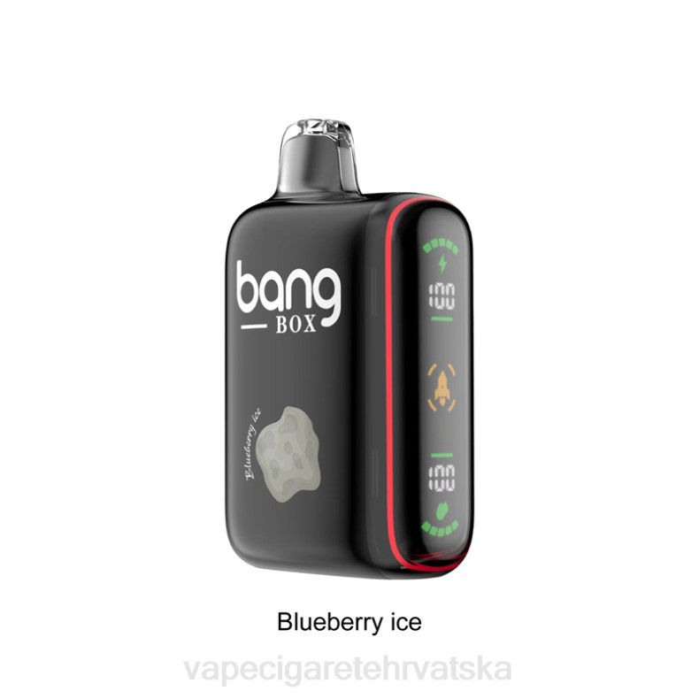 Jednokratni Vape Hrvatska - Bang Box 9000-18000 udaha inteligentni zaslon snage led od borovnice 0F4J32