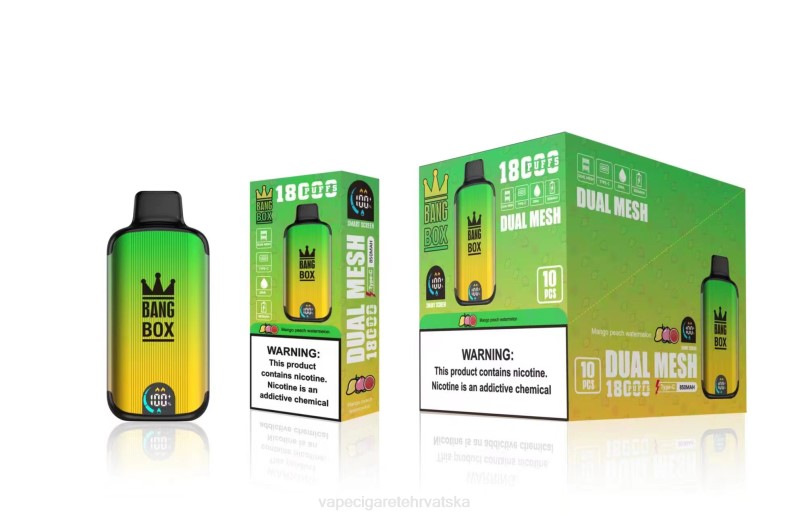 Vape 10000 Puffs - Bang Box 18000 udaha mango breskva lubenica 0F4J89