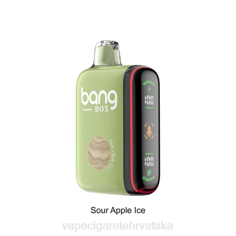 Vape Cigarete - Bang Box 9000-18000 udaha inteligentni zaslon snage led od kiselih jabuka 0F4J28