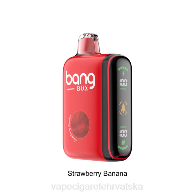 Vape Pen - Bang Box 9000-18000 udaha inteligentni zaslon snage jagoda banana 0F4J25