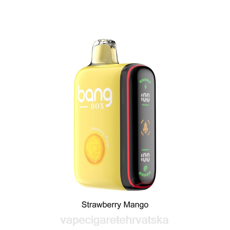 Vape Pen - Bang Box 9000-18000 udaha inteligentni zaslon snage jagoda mango 0F4J35