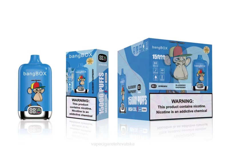 Vape Shop Zagreb - Bang Box 15000 udaha borovnica malina 0F4J46
