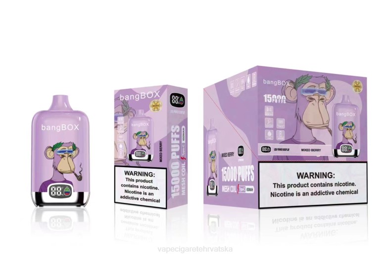 Vape Shop Zagreb - Bang Box 15000 udaha miješano bobičasto voće 0F4J41