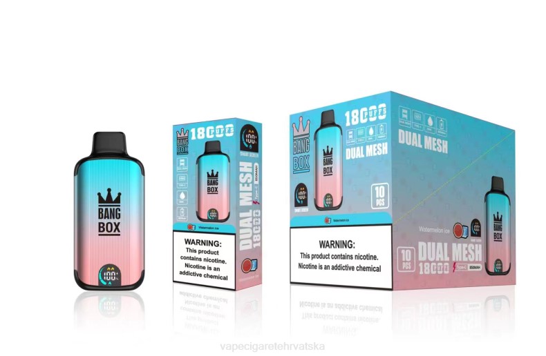 Vape Shop Zagreb - Bang Box 18000 udaha led od lubenice 0F4J96