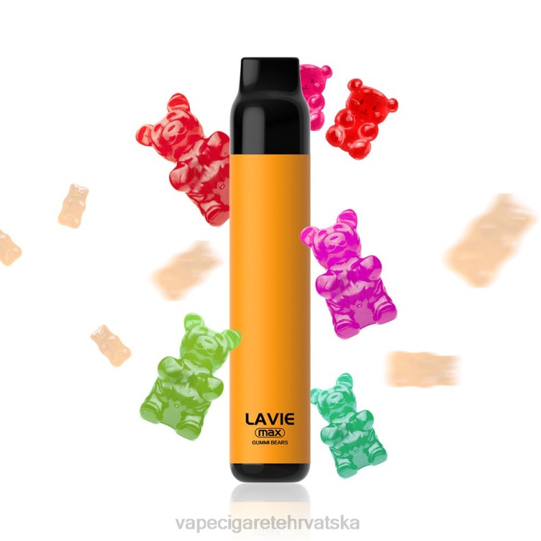 Jednokratni Vape Hrvatska - LAVIE BAR 5000 udisaja - max gumeni medvjedići X440282