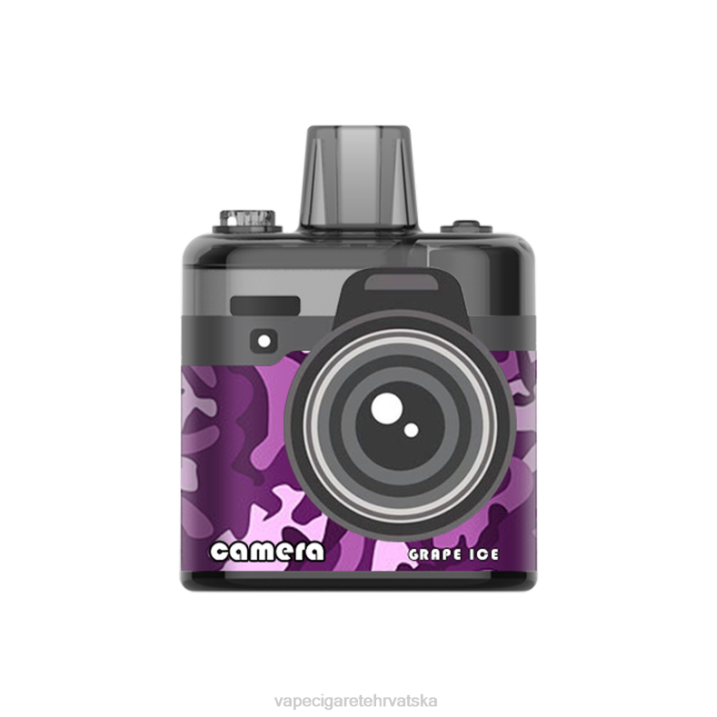 Jednokratni Vape Hrvatska - LAVIE Camera 8000 udaha led od grožđa X440172