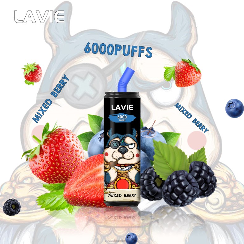 Jednokratni Vape Hrvatska - LAVIE Coke BAR 6000 udaha miješano bobičasto voće X440272