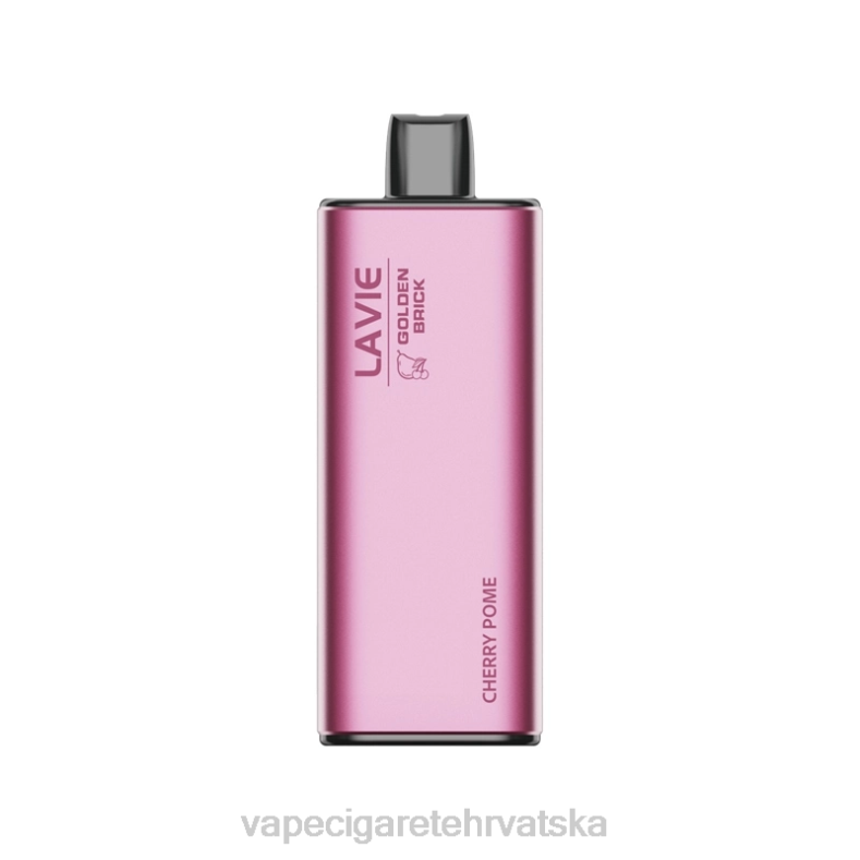 Jednokratni Vape Hrvatska - LAVIE GOLDEN BRICK 10000 udaha koštice trešnje X44057