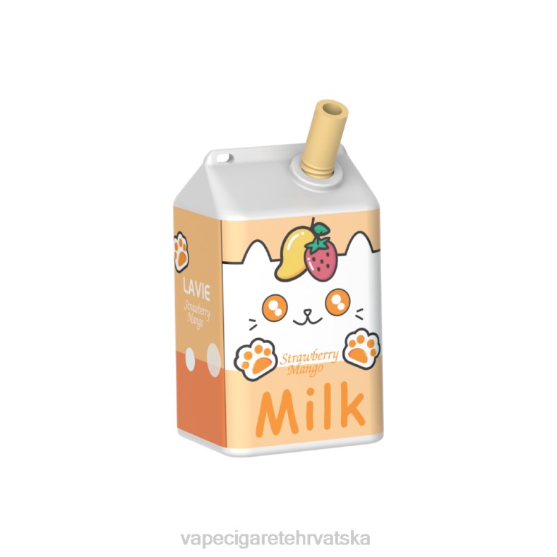 Jednokratni Vape Hrvatska - LAVIE MILK 7000 udaha jagoda mango X440182