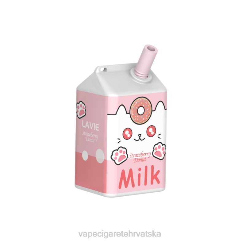 Jednokratni Vape Hrvatska - LAVIE MILK 7000 udaha krafna od jagoda X440177