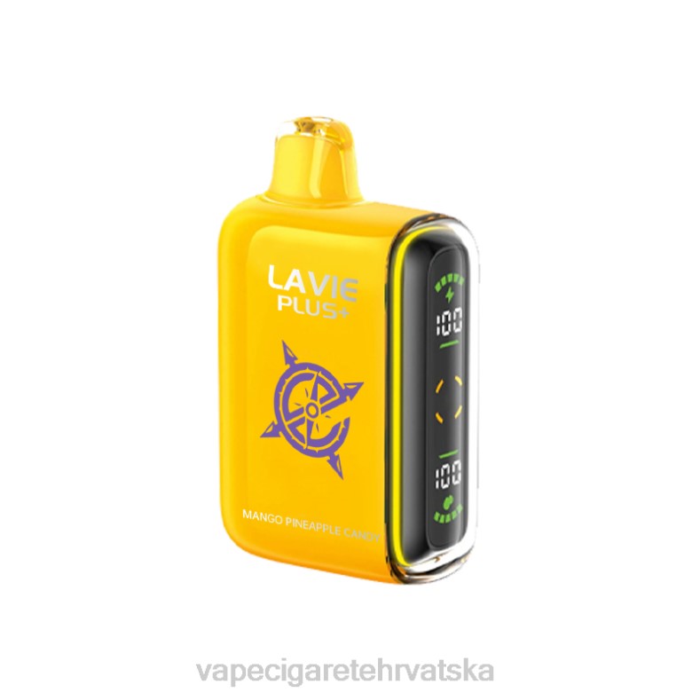 Jednokratni Vape Hrvatska - LAVIE PLUS 15000 udaha bomboni od manga i ananasa X440102