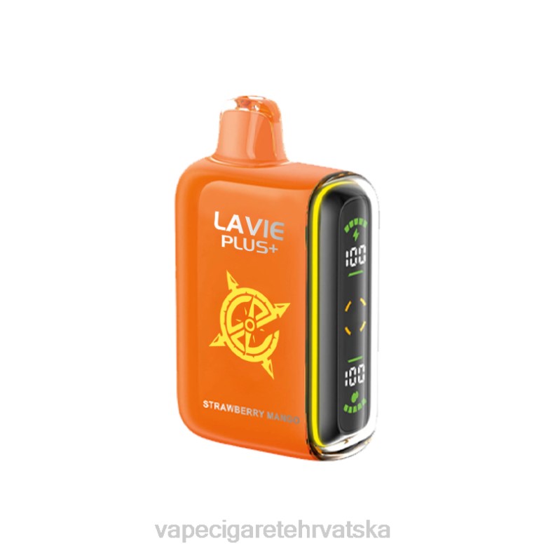 Jednokratni Vape Hrvatska - LAVIE PLUS 15000 udaha jagoda mango X44097