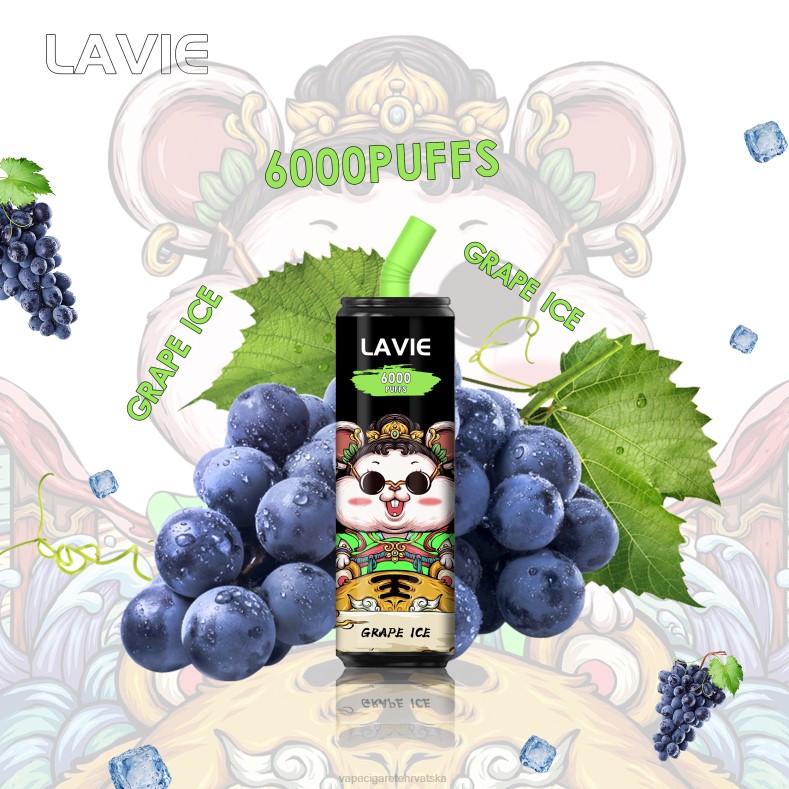 Vape 10000 Puffs - LAVIE Coke BAR 6000 udaha led od grožđa X440269