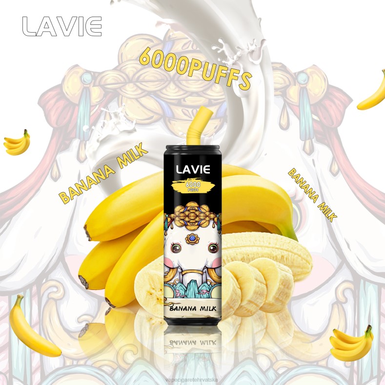 Vape 10000 Puffs - LAVIE Coke BAR 6000 udaha mlijeko od banane X440274