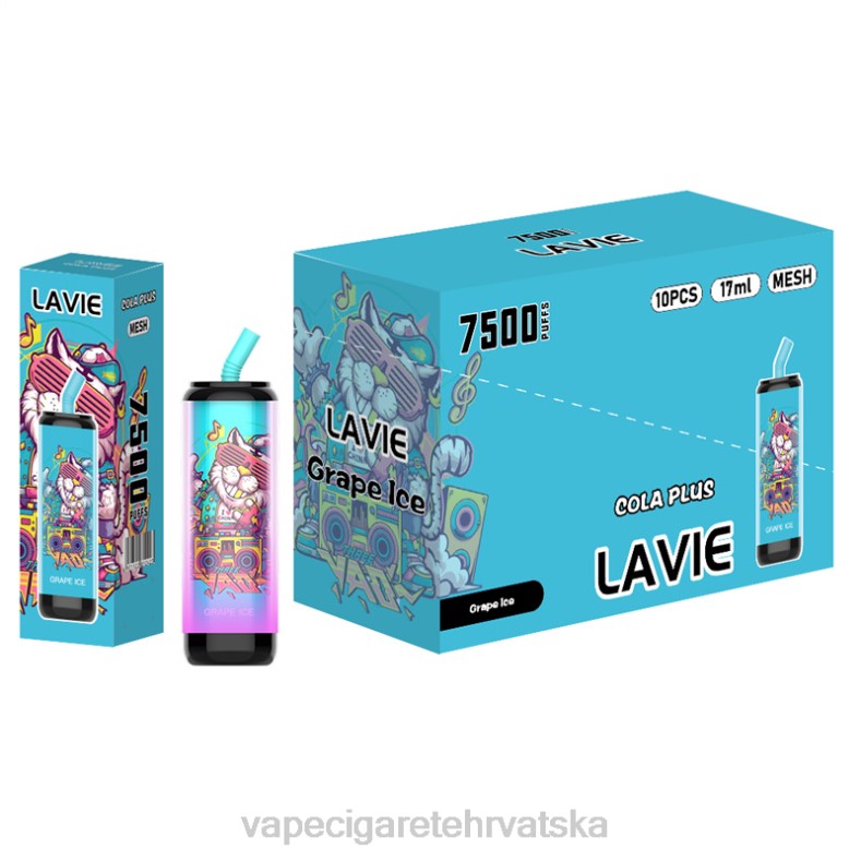 Vape 10000 Puffs - LAVIE Cola Plus 7500 udaha led od grožđa X440254