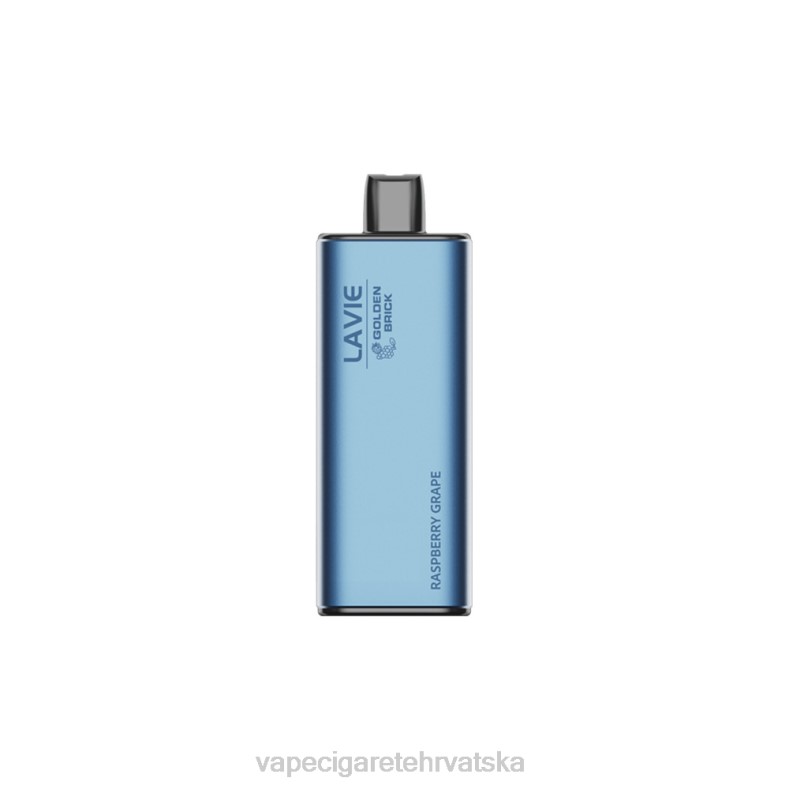 Vape 10000 Puffs - LAVIE GOLDEN BRICK 10000 udaha malina grožđe X44064