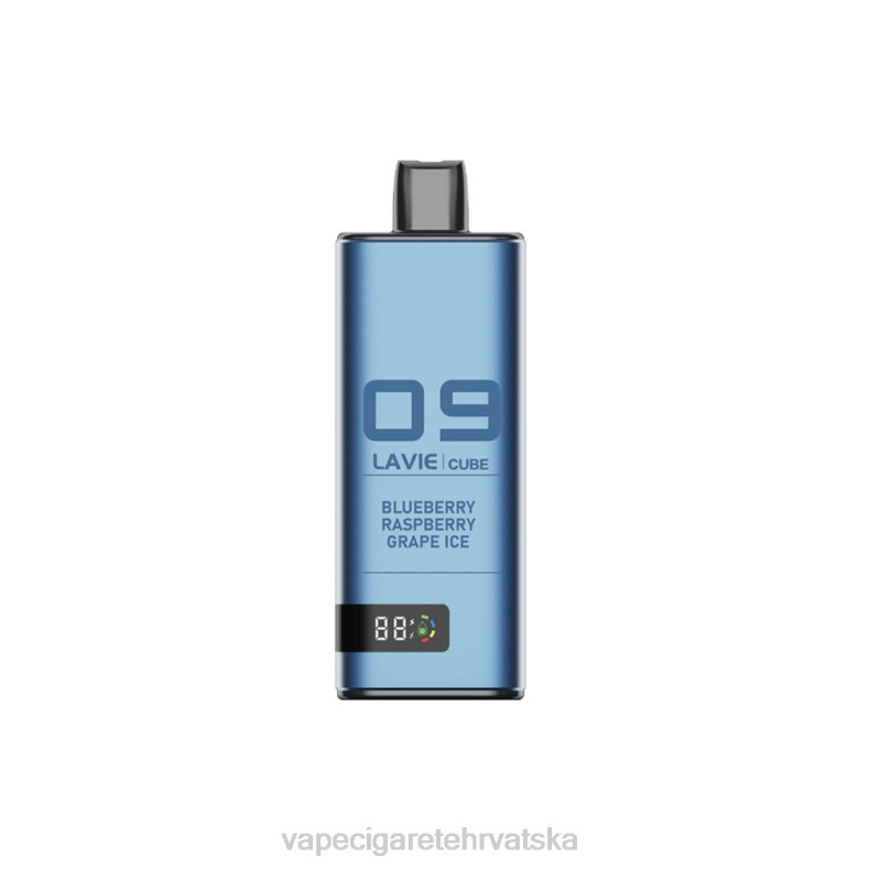 Vape Cigarete - LAVIE Cube 20000 udaha borovnica malina grožđe led X44043