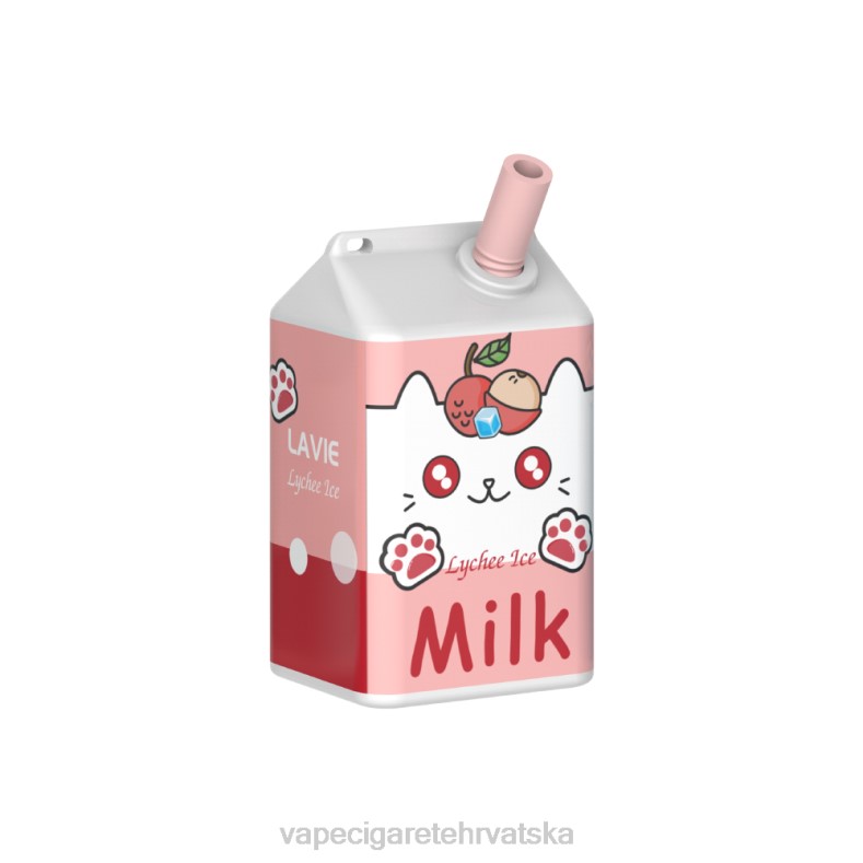 Vape Cigarete - LAVIE MILK 7000 udaha led od ličija X440183