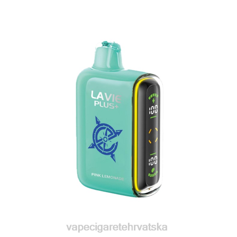 Vape Cigarete - LAVIE PLUS 15000 udaha ružičasta limunada X44093