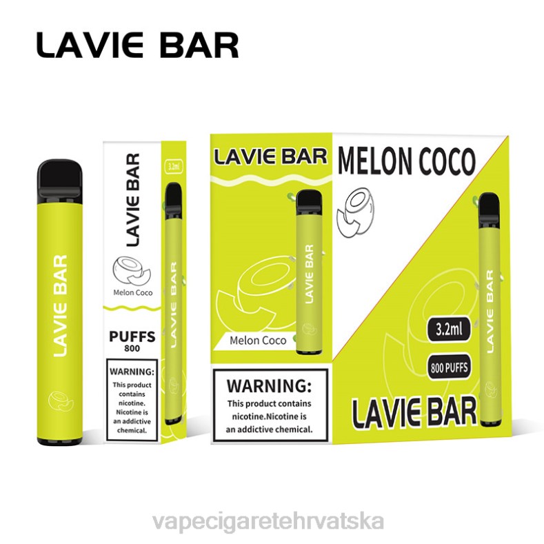 Vape Pen - LAVIE BAR 800 udaha dinja kokos X440315
