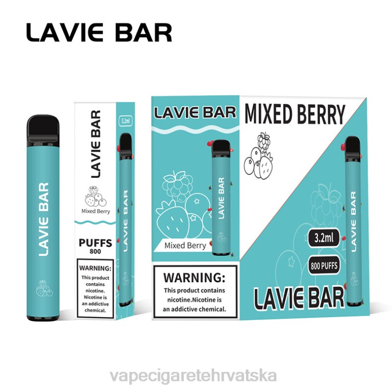Vape Shop Zagreb - LAVIE BAR 800 udaha miješano bobičasto voće X440316